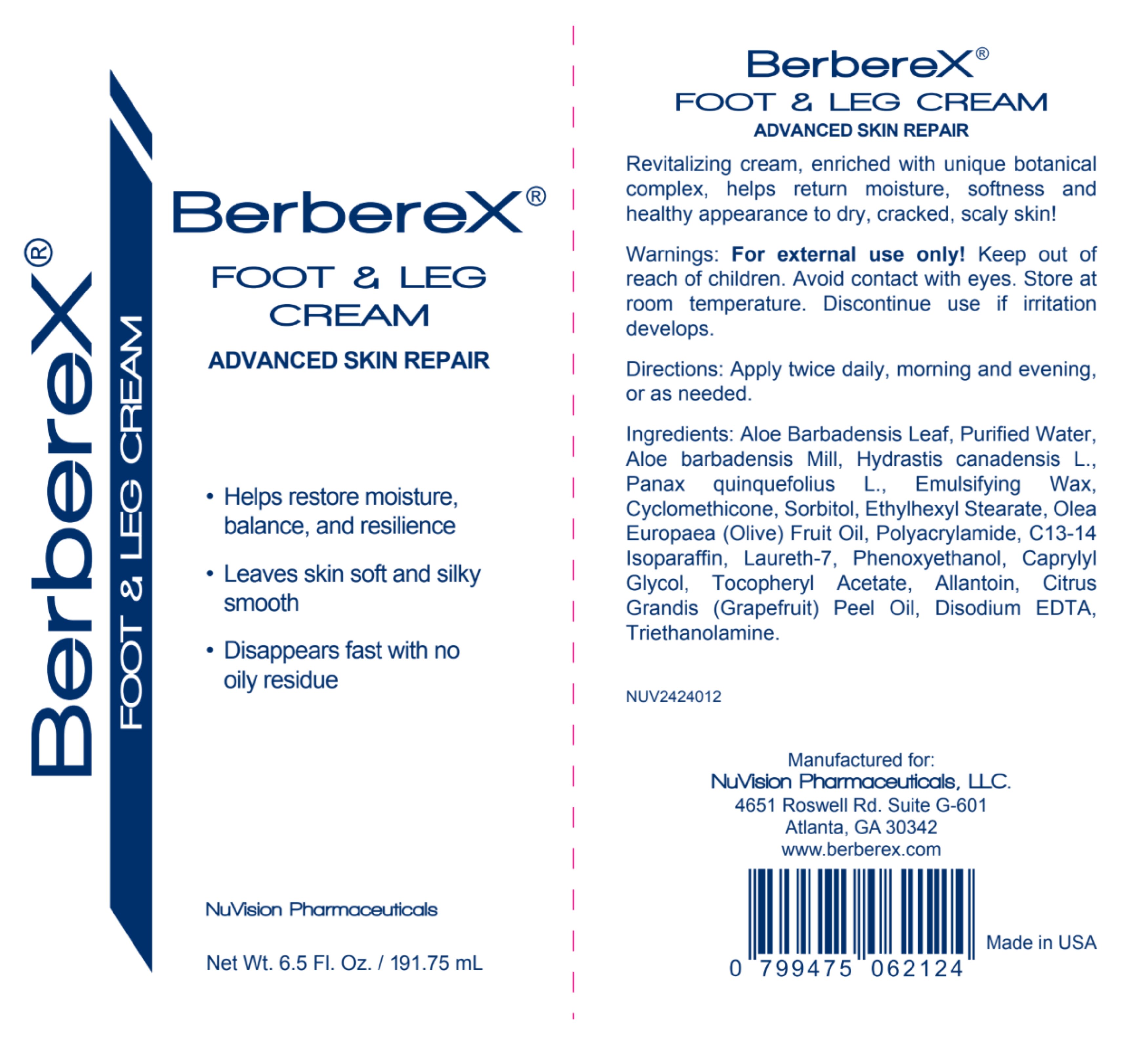 The Foot & Leg Cream